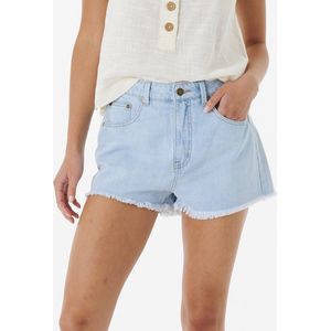 Rip Curl - Amy High Waist - Korte Broek - Retrolook - Relaxed Cut met Hoge Tailleband