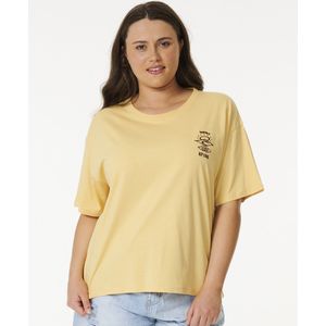 Icons Of Surf Relaxed Tee - Washed Yellow