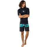 Rip Curl - Waves - Rash Guard - Geen Kleur - UPF 50+ Zonnebescherming, 92% Polyester, 8% Elastaan