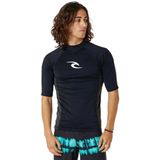 Rip Curl - Waves - Rash Guard - Geen Kleur - UPF 50+ Zonnebescherming, 92% Polyester, 8% Elastaan