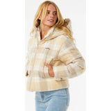 Rip Curl - ANTI-SERIES SURF CHECK PUFFER - Donsjas - Beige