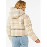Rip Curl - ANTI-SERIES SURF CHECK PUFFER - Donsjas - Beige