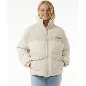 Rip Curl - High Tide Mixed Cord - Doudoune - Zwart - Katoen