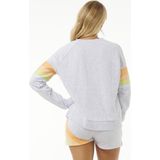 High Tide - Surf Raglan Crew - Lichtgrijs - Materiaal: Warm