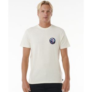 Rip Curl - Search Icon - T-shirt - Zwart - Biologisch Katoen