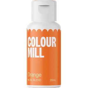 Colour Mill - Oil Blend - Voedingskleurstof op Oliebasis - Oranje - 20ml