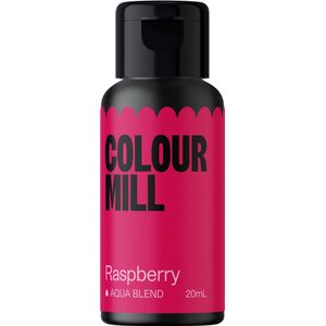 Colour Mill Aqua Blend Voedingskleurstof op Waterbasis - Raspberry - 20 ml