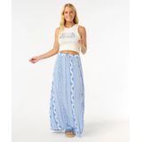 Rip Curl - San Carlos - Maxi Rok - Blauw - 100% Gewassen Katoen