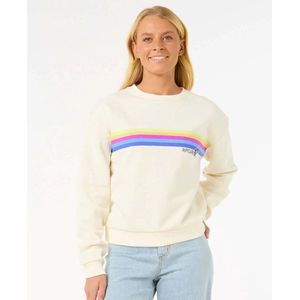 Surfarama - Relaxed Crew - Sweater - Katoen - Ronde Hals - Opdruk Voorzijde