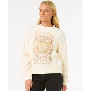 Rip Curl - Luna Relaxed Crew - Trui - Wit - Dames