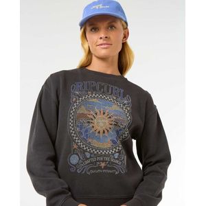 Rip Curl - Luna Relaxed Crew - Gebreide Trui - Grijs