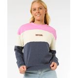 Sweater - Colour Block - Katoen/Polyester - Relaxed Fit