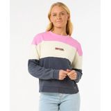 Sweater - Colour Block - Katoen/Polyester - Relaxed Fit