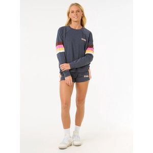 Rip Curl - Las Dalias Raglan Sweatshirt - Groen - Katoen-Polyester Fleece