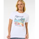Rip Curl Crystal Standard T-shirt Met Korte Mouwen