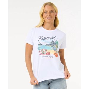 Rip Curl Crystal Standard T-shirt Met Korte Mouwen