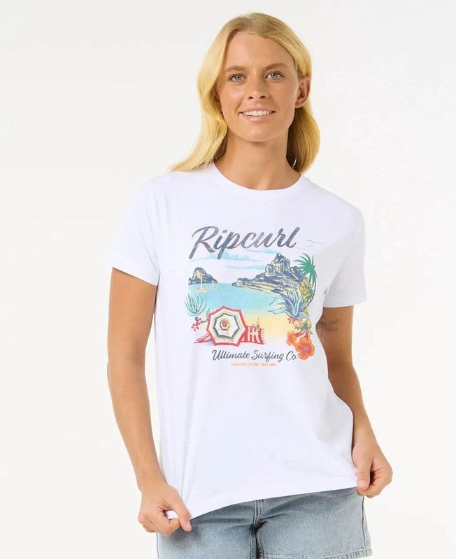 Rip Curl Crystal Standard T-shirt Met Korte Mouwen