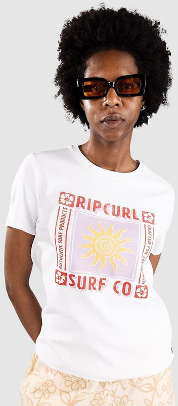 Rip Curl - Cala - T-shirt - Aansluitend - Korte Mouwen