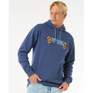 Paradise - Hood Fleece - Groen - Katoen/Polyester - Kangoeroezak