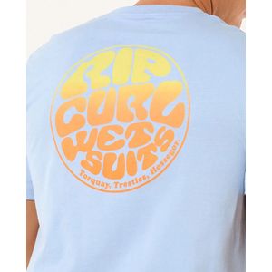 Rip Curl Wettie Passage Icon T-shirt Met Korte Mouwen