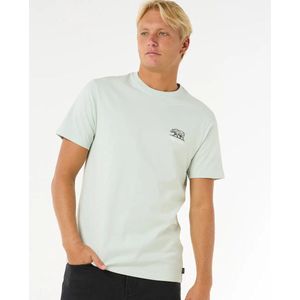 Rip Curl - Desti Animals - T-shirt - Korte Mouwen - Multi-kleur - Katoen