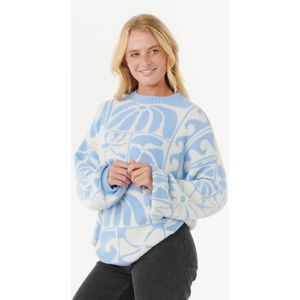 Rip Curl - Aots-Ty Williams - Jacquard Crew - Blauw - Gebreide Trui