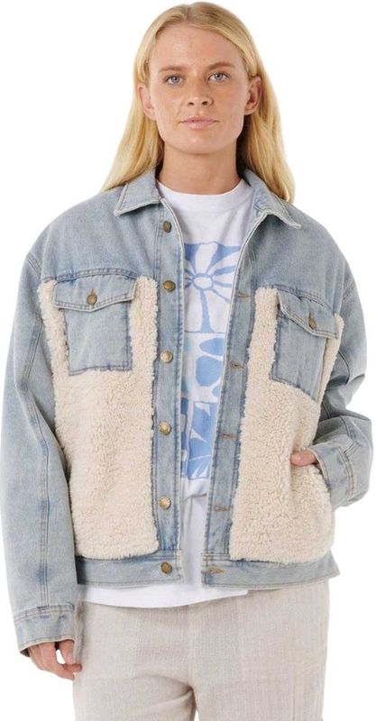 Rip Curl - Cruisin Sherpa - Spijkerjas - Vintage - Gewassen Denim