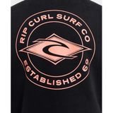 Rip Curl - Staple Hoodie - Zwart - Katoen Polyester Fleece 330G