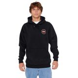 Rip Curl - Staple Hoodie - Zwart - Katoen Polyester Fleece 330G