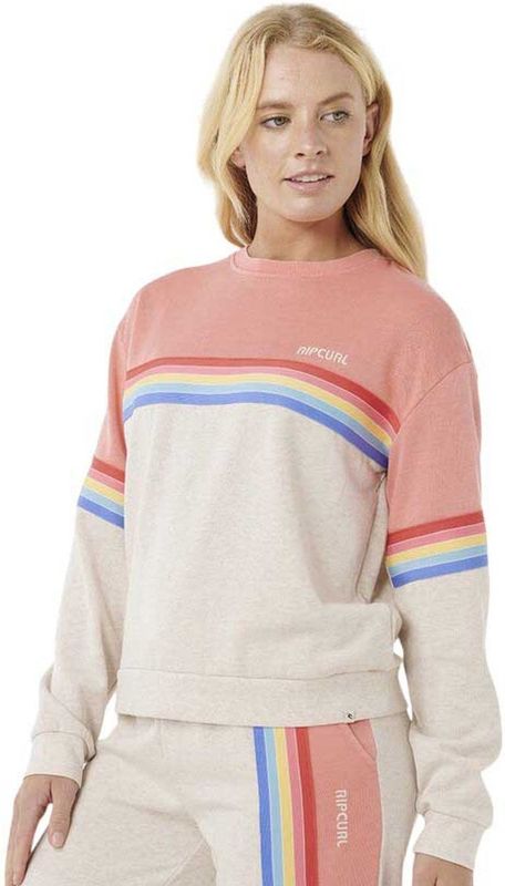 Rip Curl - Surf Revival Crew - Sweatshirt - Zacht - Katoen-Polyester Fleece 250G