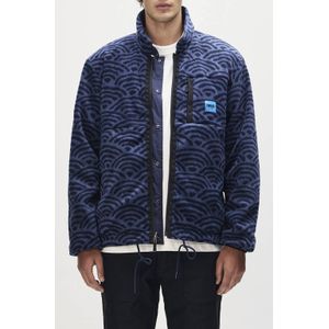 Deus Ex Machina - Fleece Reversible Jas - Donkerblauw