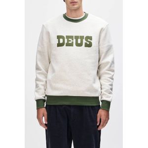 Deus Ex Machina - Sweater - Lichtgrijs - Regular Fit - Lange Mouwen