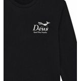 Deus Ex Machina - Cuckoo Crew - T-shirt - Zwart - Lange Mouwen - Katoen