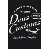 Deus Ex Machina - Cuckoo Crew - T-shirt - Zwart - Lange Mouwen - Katoen
