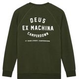 Deus Ex Machina - Sweater - Donkergroen - Met Backprint