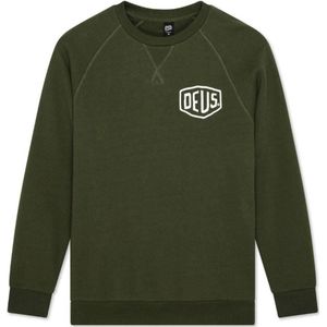 Deus Ex Machina - Sweater - Donkergroen - Met Backprint