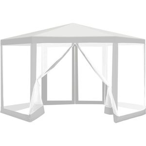 Tuinpaviljoen - Paviljoen - Partytent - Gazebo - 2x2x2m Partytent Paviljoen met klamboe tuintent partytent stabiel -UV-bescherming