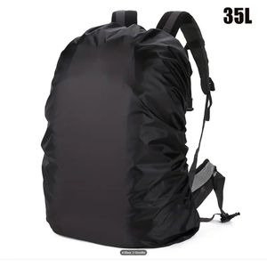 Regenhoes Rugzak - Waterdichte Backpack Hoes - Flightbag 35L | Bescherm uw tas tegen regen! (Zwart)
