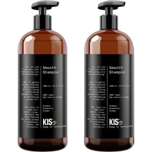 Kis Green - Smooth - Shampoo 2 x 1000