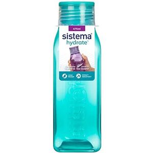 Sistema, Vierkante fles, 475 ml, gesorteerd