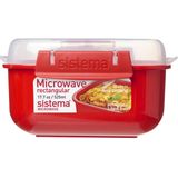 sistema® Mikrowellendose rot 525,0 ml, 1 St.