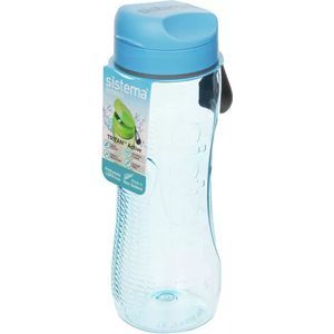 Sistema - Hydrate - Actieve Drinkfles - Assorti Kleuren - Tritan Kunststof