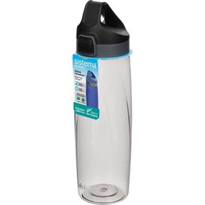 Sistema Tritan Adventum lekvrije waterfles met drukknopdeksel, 900 ml, BPA-vrij, recyclebaar, met TerraCycle®, verschillende kleuren