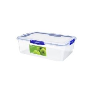 Sistema KLIP IT PLUS Opbergdoos voor levensmiddelen, 7,5 l, voedselcontainer met deksel, stapelbaar en luchtdicht, geschikt voor koel- en vrieskast, BPA-vrij