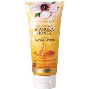 Wild Ferns - Manuka Honing Gezichtsscrub - 100ml