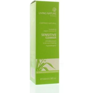 Living Nature - Gezichtsreiniger - 100 ml - Gevoelige Huid