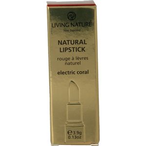 Living Nature - Lippenstift - Electric Coral - Natuurlijke Ingrediënten
