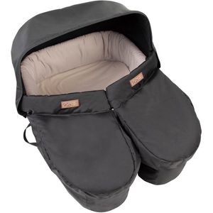 Mountain Buggy Carry Cot Plus Twins incl regenhoes