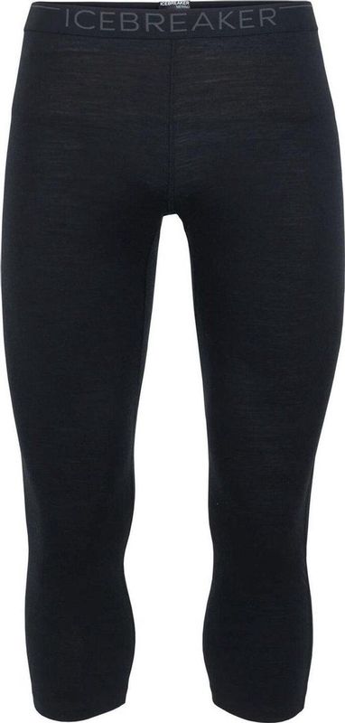 Icebreaker Thermolegging Bodyfit 200 Heren Merinowol Zwart