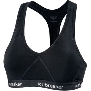 Icebreaker Sprite Racerback BH Dames, zwart